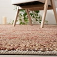 thumbnail image 3 of SAFAVIEH Bohemian BOH901U Handwoven Natural / Pink Rug, 3 of 5