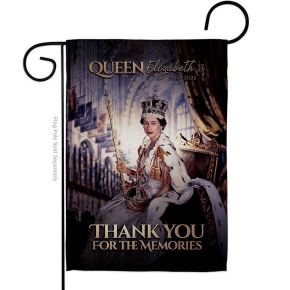 USA Decoration G180314-BO 13 x 18.5 in. Thank You for The Memories Sweet Life Sympathy Double-Sided Decorative Vertical Garden Flag for House Decoration Banner Yard Gift