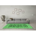 thumbnail image 3 of Ahgly Company Indoor Rectangle Oriental Emerald Green Traditional Area Rugs, 4' x 6', 3 of 4