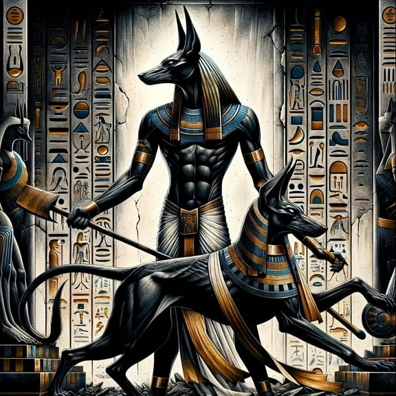 Diamond Painting Kits for Adults Cartoon Egyptian Pharaoh Dog Full Drill DIY Diamond Art for Adults Beginners Picture Art Crystal Painting for Home Wall Decor
