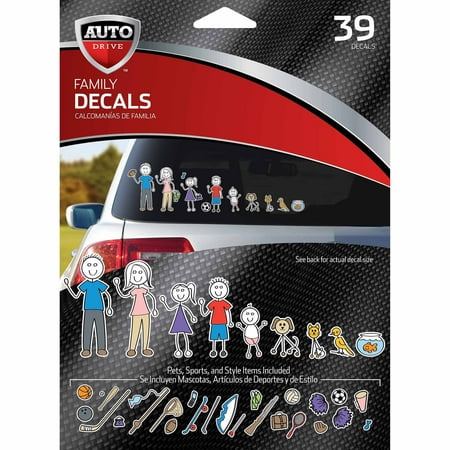 Autodrive Family Car Stickers
