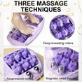 thumbnail image 4 of Portable Double Foot Massage Roller, 2026 new Three Massage Techniques for Relieve Pain from Plantar Fasciitis, Tight Muscles & Sore Feet and Improved Circulation, Portable Reflexology Tool, 4 of 7