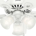 thumbnail image 4 of Ventilador de techo Hunter Builder con cadena LED para interiores, 42 pulgadas, 4 of 7