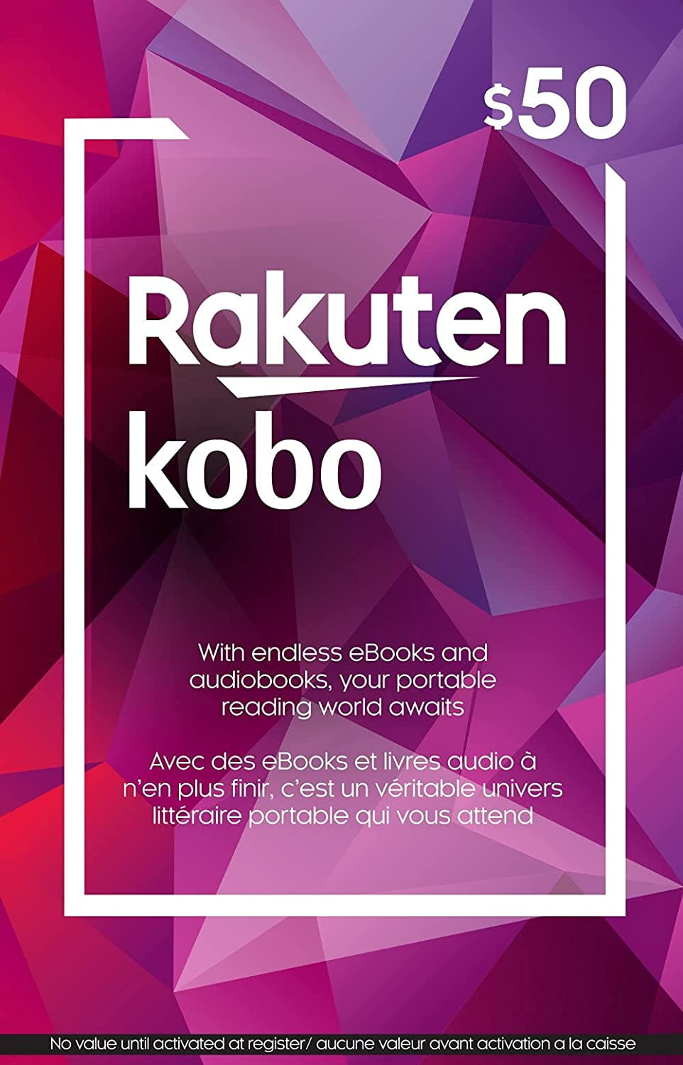 Kobo Gift Card Walmart Canada