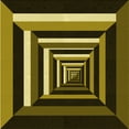 thumbnail image 1 of Ahgly Company Machine Washable Indoor Square Transitional Caramel Brown Area Rugs, 4' Square, 1 of 7