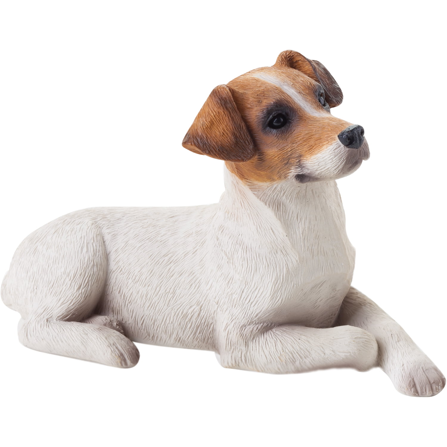 Dolls House Miniature Ceramic Standing Jack Russell 