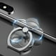 thumbnail image 2 of Soporte de anillo para teléfono celular, transparente, universal, con rotación de 360 grados, compatible con varios teléfonos móviles, 12 unidades, de silicona, con tapa, 2 of 4