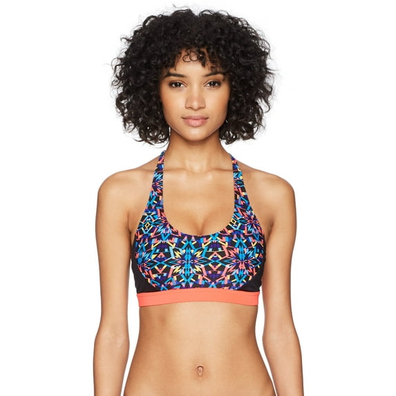 Tyr Two Piece Top CARNIVALE HARLOW (Black/Multi, X-Small)