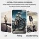 thumbnail image 2 of Gorro con forro para casco de calavera, gorro de malla refrescante para ciclismo y running para hombres y mujeres, se adapta debajo de los cascos, gris, 2 of 5
