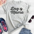 thumbnail image 2 of Dog Mama T-shirt, Unisex Women's Shirt, Dog Mom Shirt, Best Gift for Dog Lovers, Heather Ash, XX-Large, 2 of 6