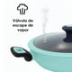 thumbnail image 2 of Batería de Cocina Ready Cook Aluminio Antiadherente Naranja Tapa de Vidrio Templado y Salida de Vapor 9 pzas, 2 of 11