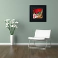 thumbnail image 3 of Trademark Fine Art "China Red II" Canvas Art by Color Bakery Black Matte, Black Frame, 3 of 4