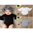thumbnail image 2 of MesaSe Infant One-Piece Solid Bodysuit Ruffle Sleeveless Backless Swimsuit Flutter Sunsuit Bathing Suit Outfit Summer, 2 of 6