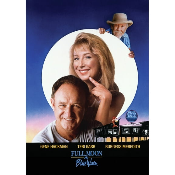 Full Moon in Blue Water