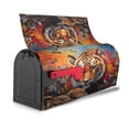 thumbnail image 3 of Yiaed Colorful Plant Tiger Print Mailbox Covers, Magnetic Mailbox Cover, Mail Box Covers for Garden Outdoor Decor Box Covers-21x18 in, 3 of 8
