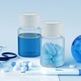 thumbnail image 3 of 12pcs Pill Bottle 30ml Empty With Cap Pill Storage Bottle Medicine Bottle Container, 3 of 9