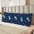 thumbnail image 6 of KLL Ultra Soft Microfiber Body Pillow Cover/Pillowcases 20"x54" with Hidden Zipper Closure-Space Dinosaur, 6 of 8