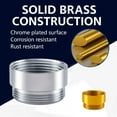 thumbnail image 4 of XUCP-Faucet Adapter, Internal Thread M22 to Male Thread M22 Faucet Aerator, Suitable for Kitchen Sink Aerators Connection (F22-M22), 4 of 4