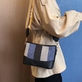 thumbnail image 2 of Sac à Bandoulière pour Femmes Mode Patchwork de Couleurs Sac Seau Sac Messager, 2 of 5