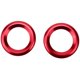 thumbnail image 3 of Anillos de altavoz de audio de puerta, para Honda Civic 2016 2017 2018 2019 Afortunado Sencillez, 3 of 4