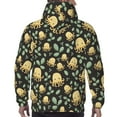 thumbnail image 7 of Daiia Octopuses And Leaves for Men's Fashion Hoodies & Sweatshirts with Kangaroo Pocket Hooded Sweatshirt Breathable & Moisture Wicking-Small, 7 of 7