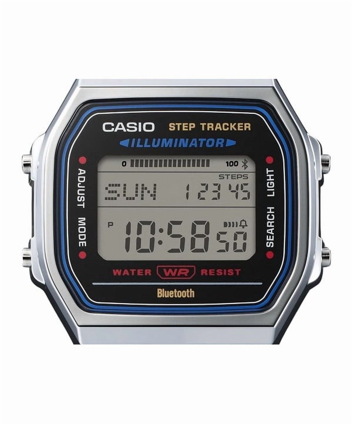 Casio Vintage Digital Smartphone Link Stainless Steel Quartz ABL-100WE-1A Unisex Watch
