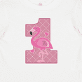 thumbnail image 4 of Inktastic First Birthday Flamingo 1 Year Old Girl Girls Baby T-Shirt, 4 of 5