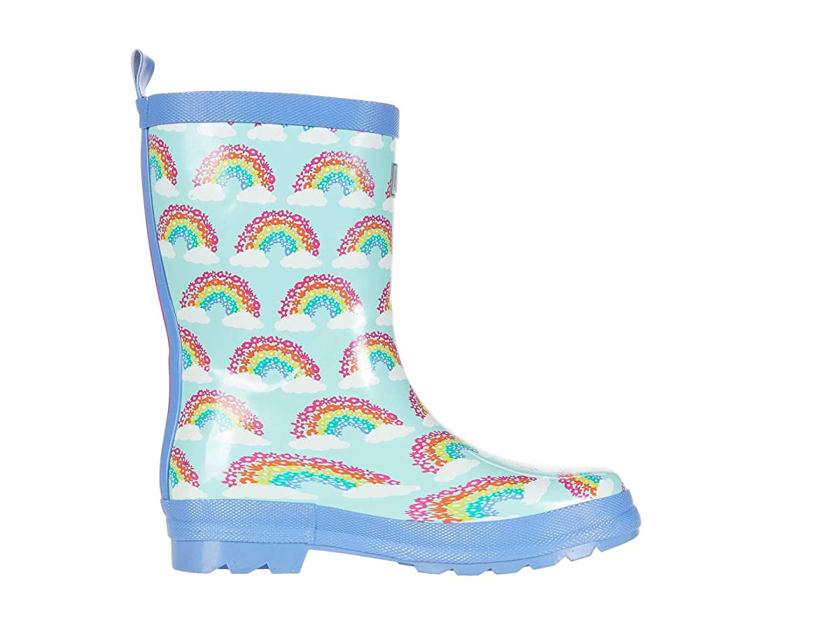 Hatley Hatley Kids Magical Rainbows Shiny Rain Boots (Toddler/Little