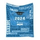 thumbnail image 1 of Big sale 2024 Graduation Season Party Throw Home Printed Outdoor Travel Camping Night Reading Blanket, 1 of 2