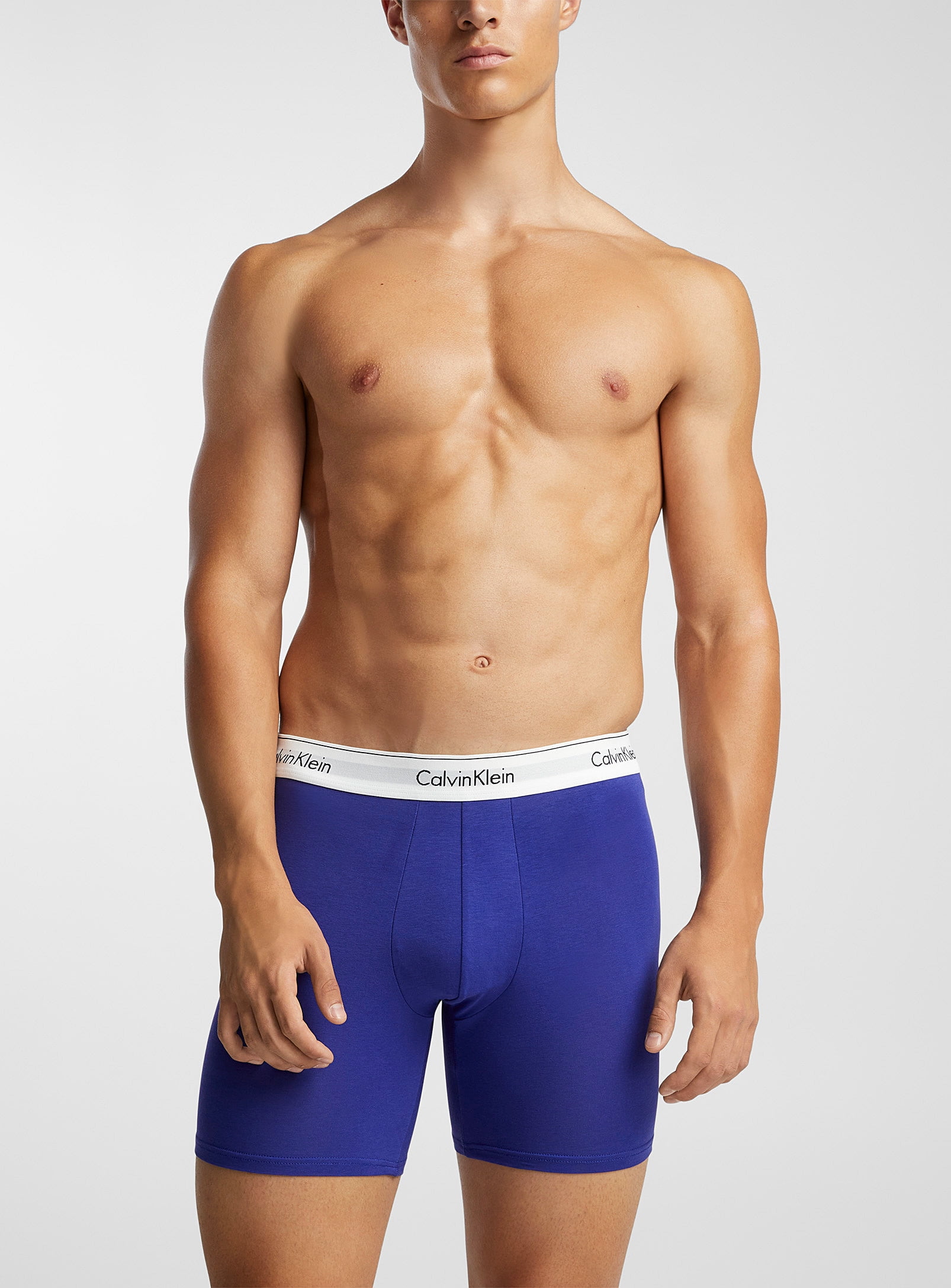 アンダーシャツ・インナー ^ ^ Men's Modern Cotton Air Single Trunk NB3996DY Calvin Klein Men's Modern Cotton Stretch 3 Pack Boxer Brief