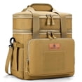 thumbnail image 1 of Bolsa de Almuerzo HSHRISH Grande Expandible Impermeable 16L Marrón, 1 of 6