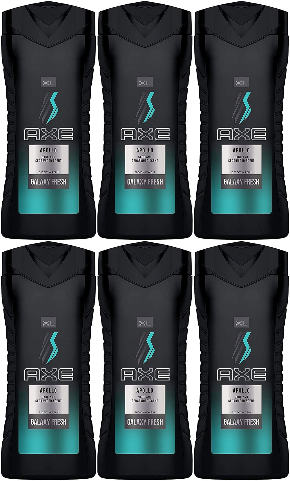 Axe Apollo Body Wash, Sage and Cedarwood Scent, 400 Ml / 13.5 Ounce