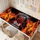 thumbnail image 2 of The Hellfire Club alfombrilla de escritorio/mesa extra-grande con base antideslizante de cuero y diseño temático; versátil para escritorios de ordenador, mesas de comedor, etc.60*110cm, 2 of 6