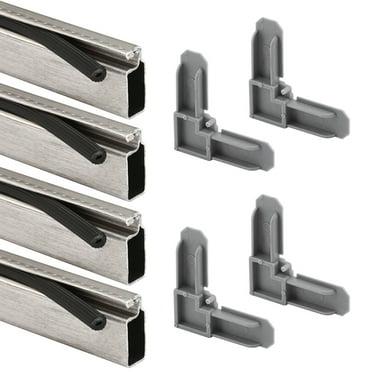 Screen Frame Kit, 5/16 in. x 3/4 in. x 60 in., Aluminum, Mill Finish (1 kit)