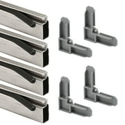 Screen Frame Kit, 5/16 in. x 3/4 in. x 60 in., Aluminum, Mill Finish (1 kit)