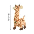 thumbnail image 3 of Simulation Walking Giraffe Interactive Electronic Pet Toy With Sound And Motion Wagging Tail A Birthday For Children, 3 of 8