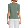 thumbnail image 2 of Lands' End Women's Supima Cotton T-shirt, 2 of 3