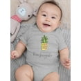 thumbnail image 2 of Buon Ferragosto Pineapple Doodle Bodysuit Infant -Image by Shutterstock,  Newborn, 2 of 4