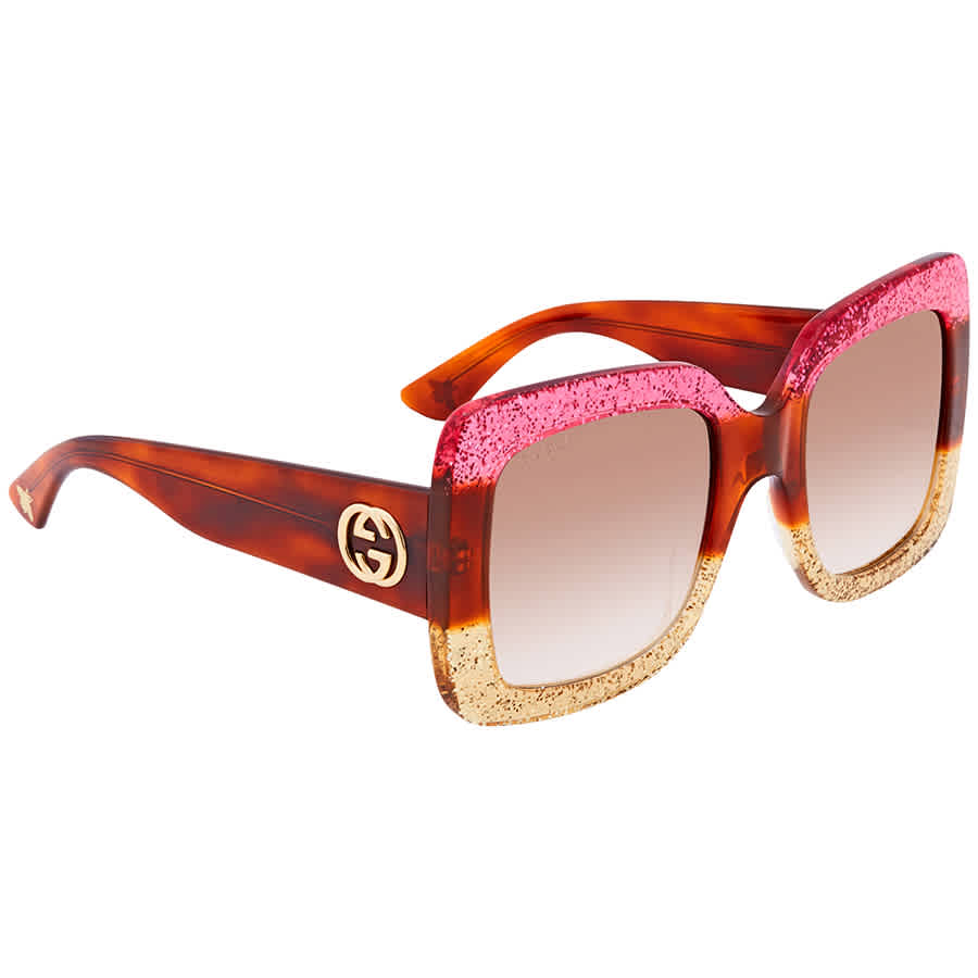 GG0083S Sunglass 55mm FUCHSIA - Walmart.com