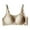 25#Khaki, variant on Dwaogom Bras for Women no Underwire Sagging Breasts Bras for Women Low Impact Seamless Bra with Full Coverage Push up Bras Suspender Bra Seamless No Steel Ring Gathered Sports Bra