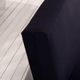thumbnail image 3 of Solid color stretch sofa covers protective cover without armrests, foldable and elastic sofa cover (black), 3 of 5