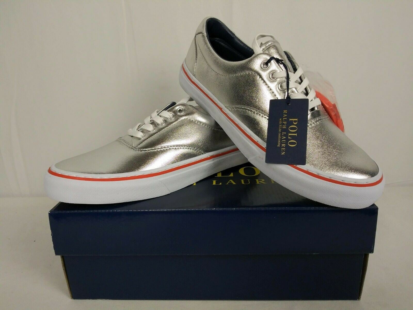 silver shoes size 11