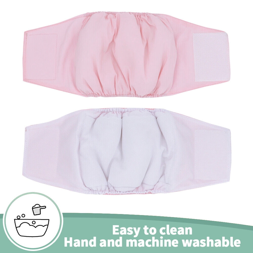Beirui Male Dog Belly Band Reusable Washable Cotton Pet Sanitary Pants Dog Diapers Nappies Wrap XS-XL