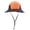Orange, variant on Sun Hat for Men Women UPF50+ Fishing Hat Waterproof Breathable Bucket Hat, UV Protection Wide Brim Summer Safari Hats Orange A