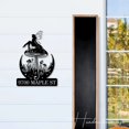 thumbnail image 2 of Handmadetneonsign Fairy Mushroom Garden Home Number Metal Sign, Fairy Mushroom Address Metal Sign, 2 of 5