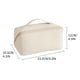 thumbnail image 2 of Fiudx Neceser de Maquillaje de Gran Capacidad, Neceser de Viaje de Cuero, Organizador de Joyas, Fácil de Llevar, Regalo para Mujer, 23,5 X 10,5 X 11 Cm, 2 of 2