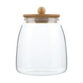 thumbnail image 1 of 1Pc Pot de Stockage Transparent Pratique Récipient de Stockage Scellé Pot de Stockage Vide, 1 of 8