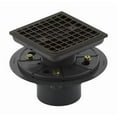 thumbnail image 3 of Square Design Tile-In Shower Drain, Oil-Rubbed Bronze, 3 of 5