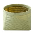 thumbnail image 3 of kowaku PP Woven Fruit Basket Food Serving Basket Durable Hand Woven Kitchen Organizer for Outdoor Picnic Vegetables Desktop Green, 3 of 9