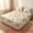 Yellow 39.0"x74.8", variant on Unique Bargains Fitted Sheet Butterfly Pattern Microfiber Bed Sheets White 39.0"x74.8"